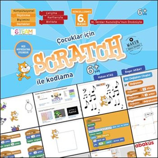 Çocuklar İçin Scratch İle Kodlama 6+ Yaş kitabı