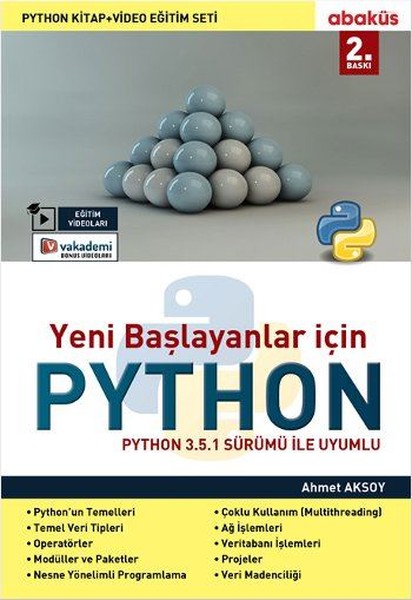 Yeni Başlayanlar İçin Python kitabı