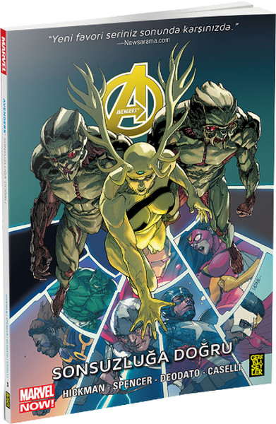Avengers 3 - Sonsuzluğa Doğru kitabı