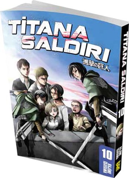 Titana Saldırı - 10 kitabı