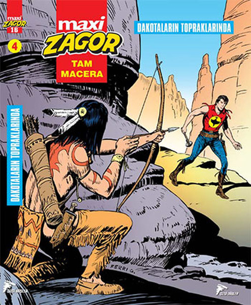 Zagor Maxi Tam Macera 4 - Dakotaların Topraklarında kitabı