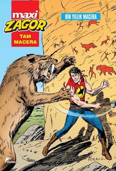 Zagor Maxi Tam Macera 10 - Bin Yıllık Macera kitabı