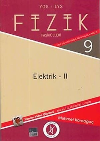 Ygs-Lys Fizik Fasikülleri 9-Elektrik 2 kitabı