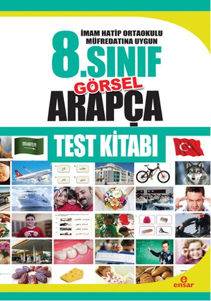 İmam Hatip Ortaokulu Müfredatına Uygun 8. Sınıf Görsel Arapça Test Kitabı kitabı