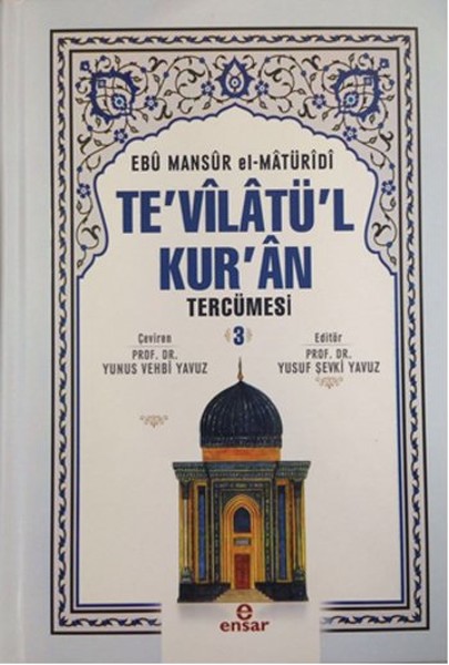 Te'Vilatü'l Kur'an Tercümesi 3 kitabı