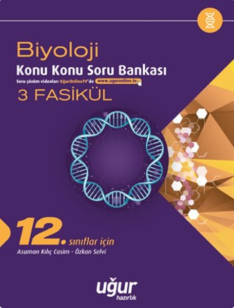 12. Sınıf Biyoloji Konu Konu Soru Bankası- 3 Fasikül kitabı
