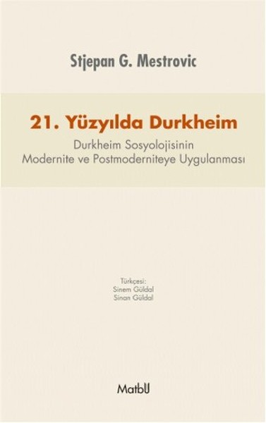 21. Yüzyılda Durkheim kitabı