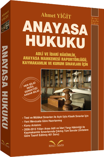 Anayasa Hukuku kitabı