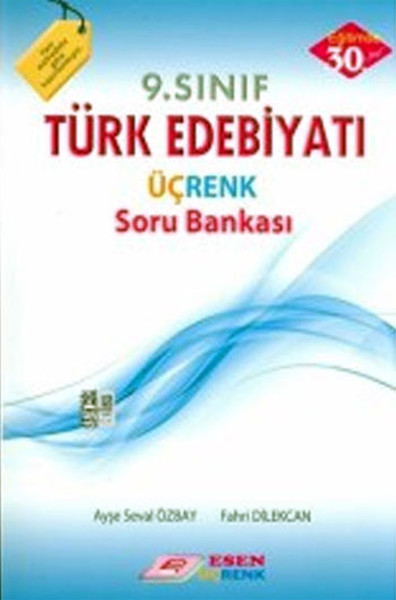 Üçrenk 9. Sınıf Türk Dili Ve Edebiyatı Soru Bankası kitabı