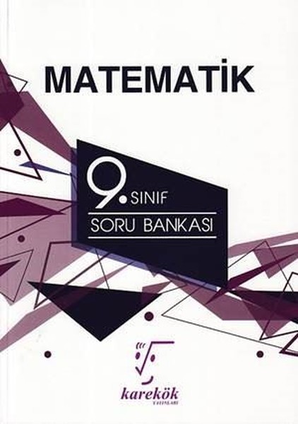 9. Sınıf Matematik Soru Bankası kitabı
