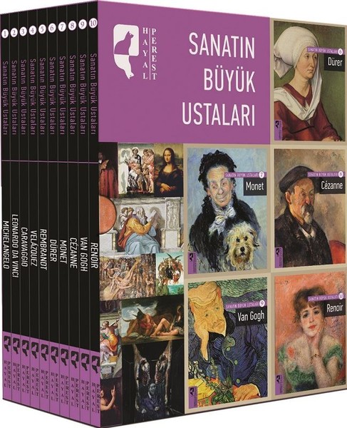 Sanatın Büyük Ustaları-10 Kitap Takım
