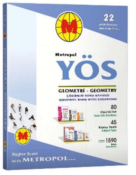 Yös Geometri Çözümlü Soru Bankası kitabı