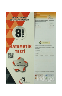 Matematik 8 kitabı