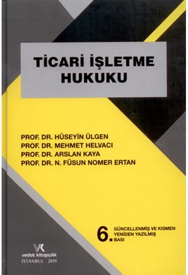 Ticari İşletme Hukuu kitabı