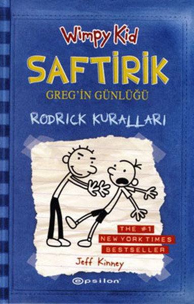 Saftirik Greg'in Günlüğü 2- Rodrick Kuralları kitabı