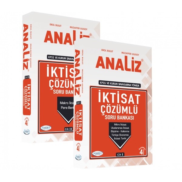 2018 Analiz İktisat Çözümlü Soru Bankası (1. Cilt)-2 kitabı