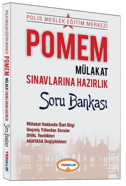 Pomem Mülakat Sınavlarına Hazırlık Soru Bankası