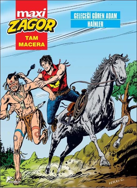 Zagor Maxi 15-Tam Macera kitabı