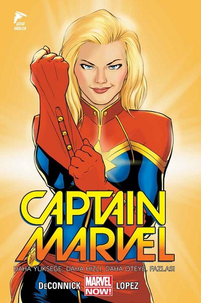 Captain Marvel (1. Cilt)-Daha Yükseğe, Daha Hızı, Daha Öteye, Fazlası kitabı