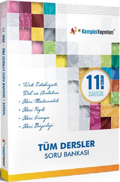 11. Sınıf Sayısal Tüm Dersler Soru Bankası kitabı
