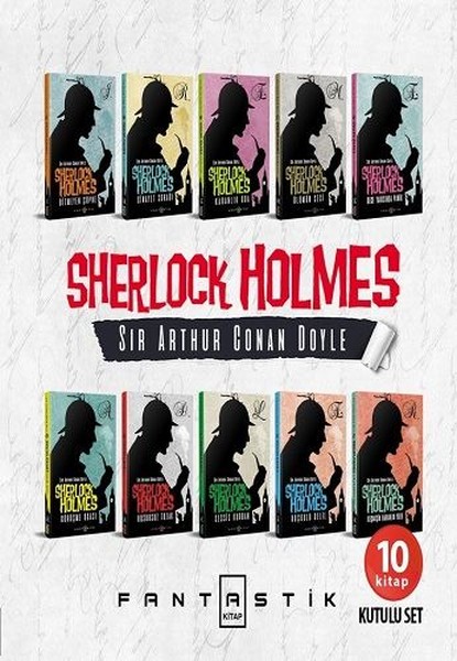 Sherlock Holmes Set-10 Kitap Takım kitabı