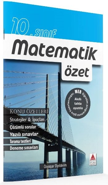 10. Sınıf Matematik Özet kitabı