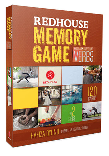 Redhouse Memory Game- Verbs kitabı