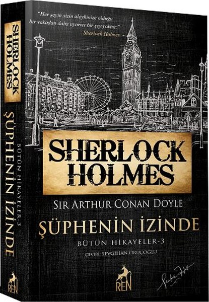 Sherlock Holmes - Şüphenin İzinde - Bütün Hikayeler 3 kitabı