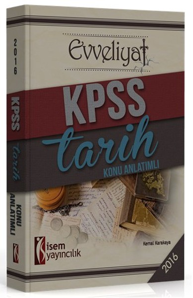 Evveliyat Kpss Tarih Konu Anlatımlı 2016