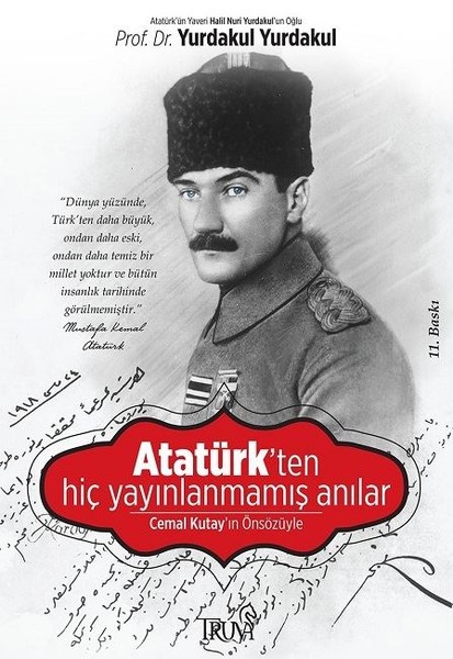 Atatürk'ten Hiç Yayınlanmamış Anılar kitabı