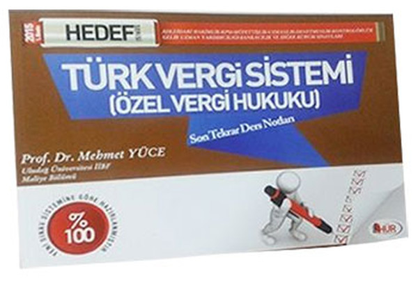 Hür Kpss-A Türk Vergi Sistemi Özel Vergi Hukuku Son Tekrar 2015 kitabı