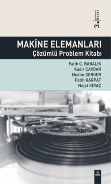 Makine Elemanları Çözümlü Problem Kitabı kitabı