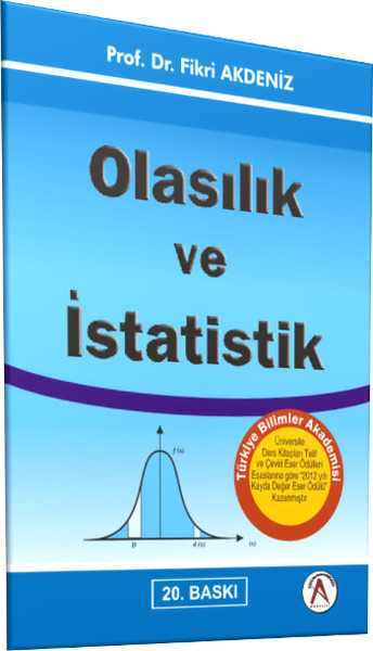 Olasılık Ve İstatistik kitabı