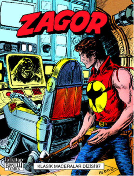 Zagor Klasik Maceralar Dizisi 97 kitabı