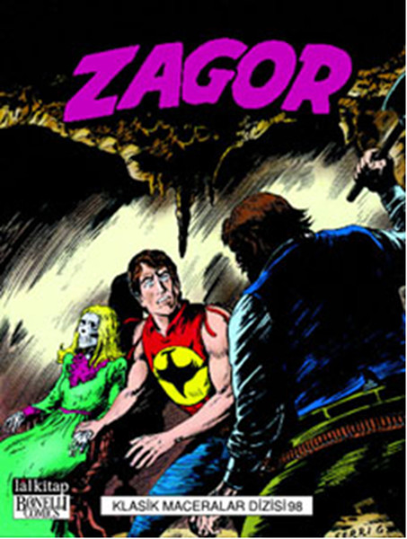 Zagor Klasik Maceralar Dizisi 98 kitabı
