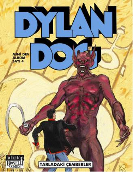 Dylan Dog Mini Dev Albüm 4 - Tarladaki Çemberler kitabı