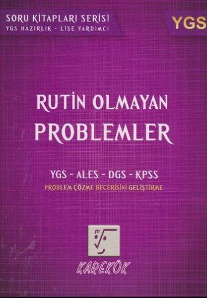Rutin Olmayan Problemler kitabı