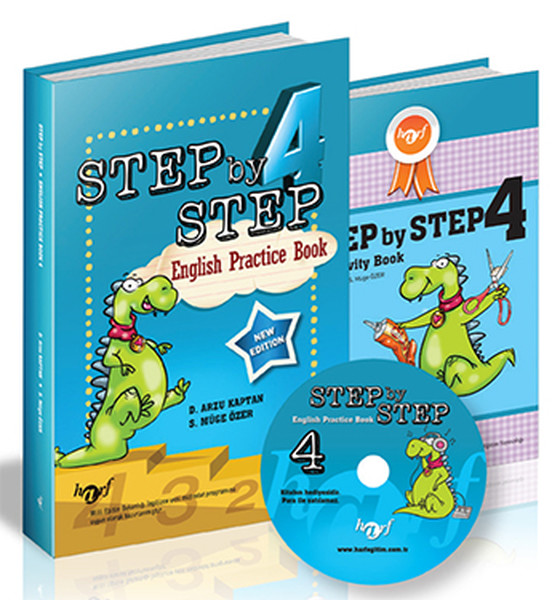 Harf Step By Step 4. Sınıf English Pratıce Book Cd İnside