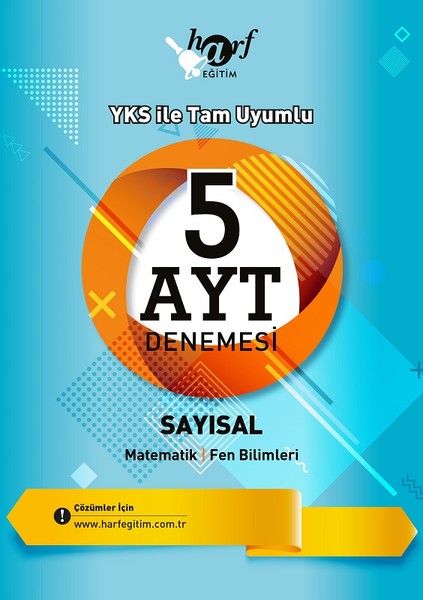 Sayısal 5 Ayt Denemesi kitabı