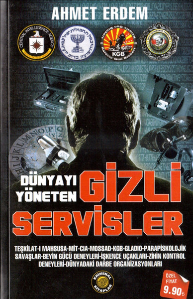 Dünyayı Yöneten Gizli Servisler kitabı