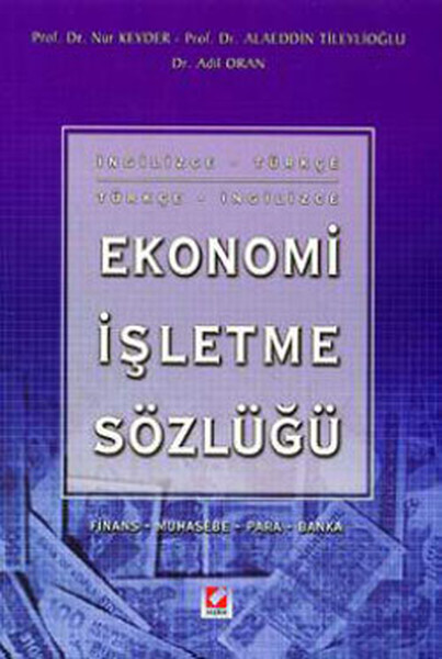 Ekonomi İşletme Sözlüğü kitabı