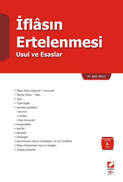 İflasın Ertelenmesi Usul Ve Esaslar kitabı