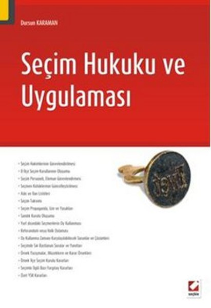 Seçim Hukuku Ve Uygulaması kitabı