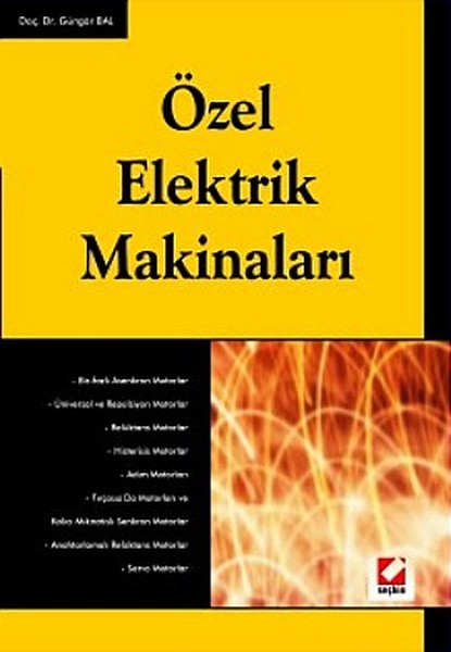 Özel Elektrik Makinaları kitabı