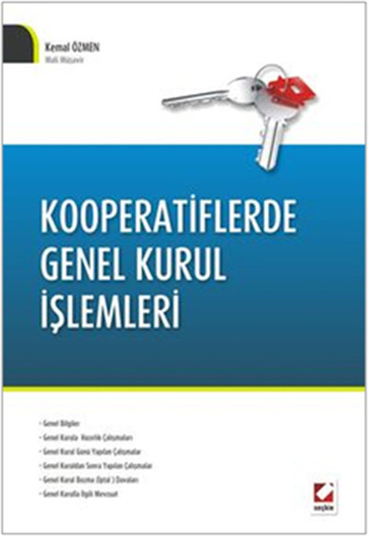 Kooperatiflerde Genel Kurul İşlemleri kitabı