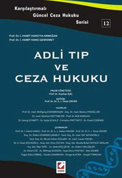 Adli Tıp Ve Ceza Hukuku kitabı