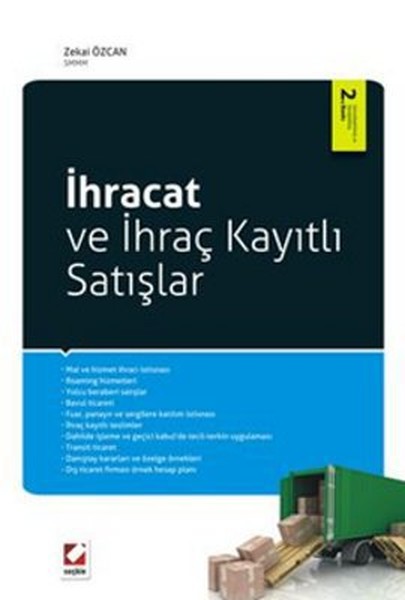 İhracat Ve İhraç Kayıtlı Satışlar kitabı