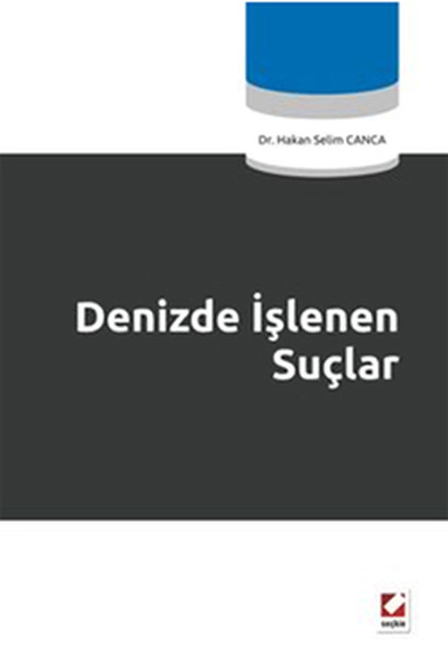 Denizde İşlenen Suçlar kitabı