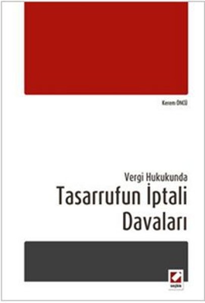 Tasarrufun İptali Davaları kitabı