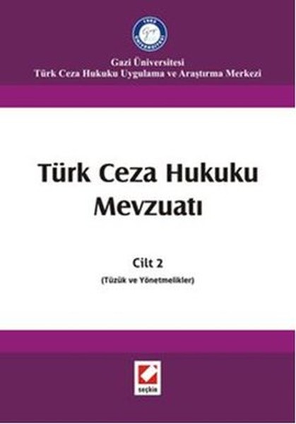 Türk Ceza Hukuku Mevzuatı Cilt: 2 kitabı